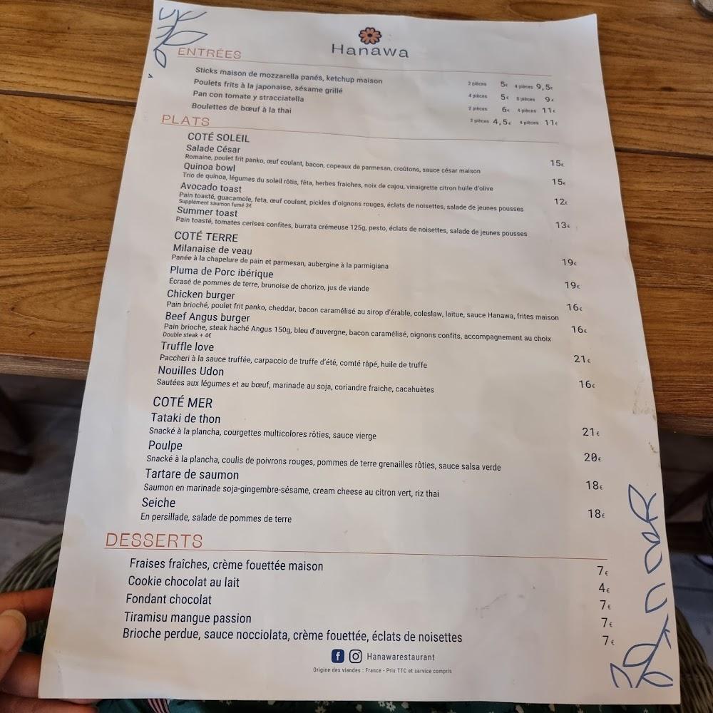 HANAWA - Menu Image 4