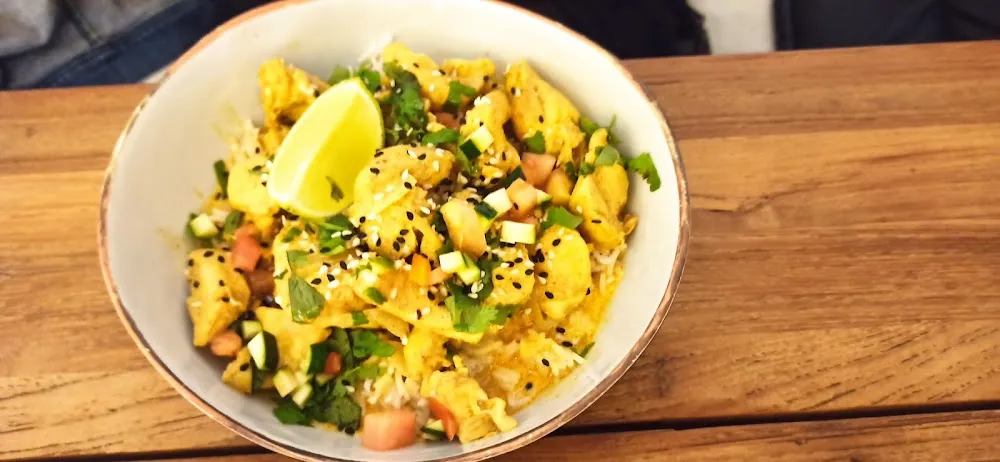 Plat Du Jour Poulet Au Curry